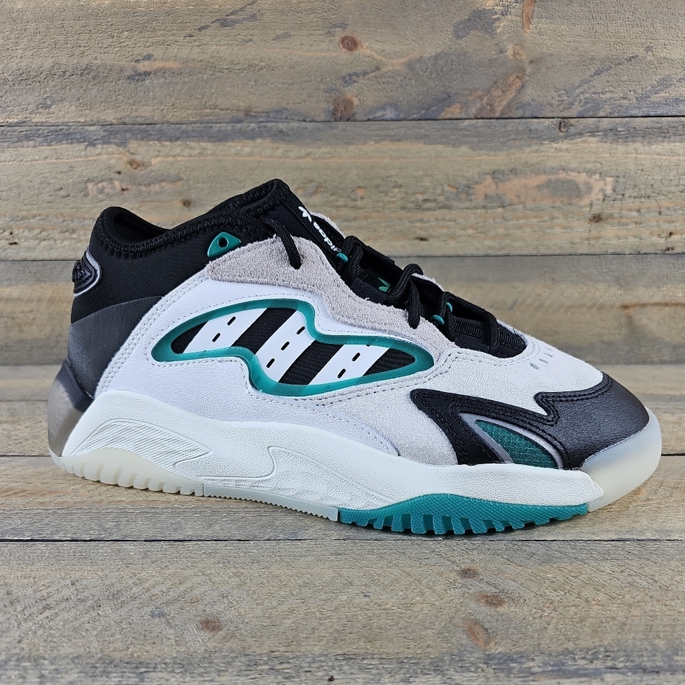 adidas Originals Streetball II Men's Shoes Sneakers White/ Black/ Green